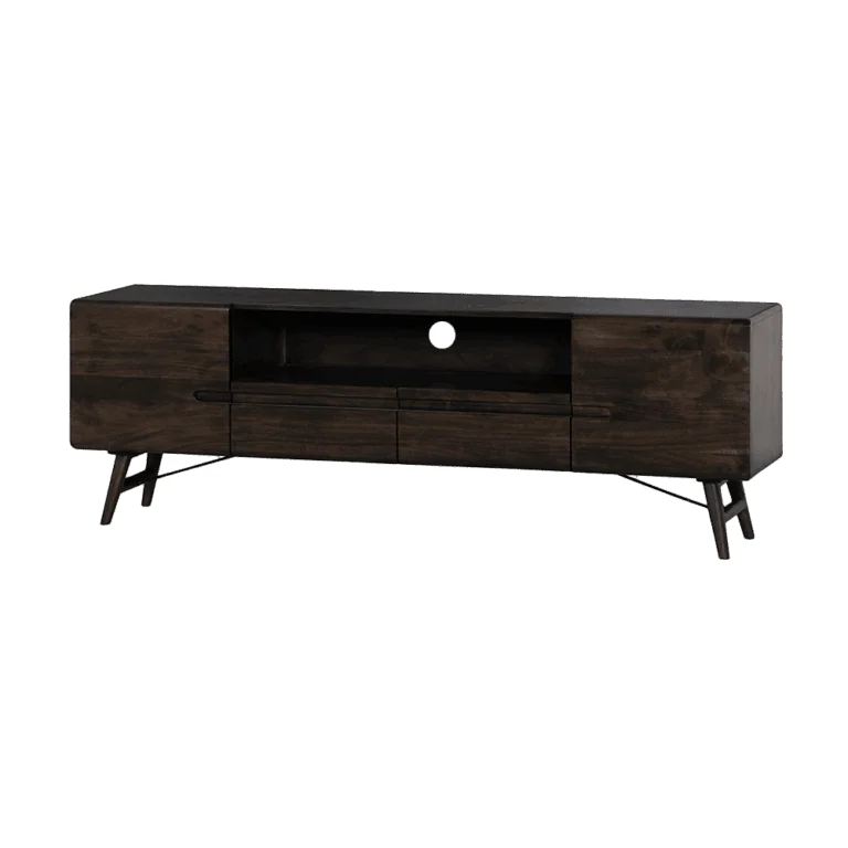 Aura Tv meubel espresso Acaciahout 180 cm