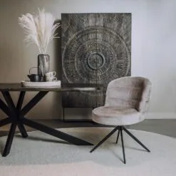 Carro Eetkamerstoel grijs