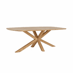 Crotone Eettafel deens ovaal Acaciahout 180 cm