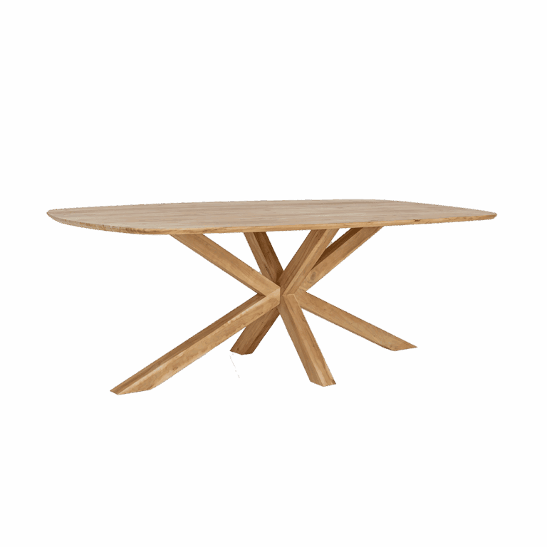 Crotone Eettafel deens ovaal Acaciahout 180 cm
