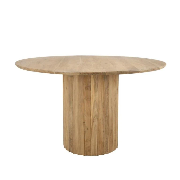 Crotone Eettafel rond Acaciahout 150 cm