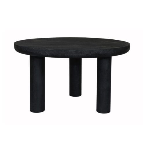 Eira Salontafel zwart Rond 80cm