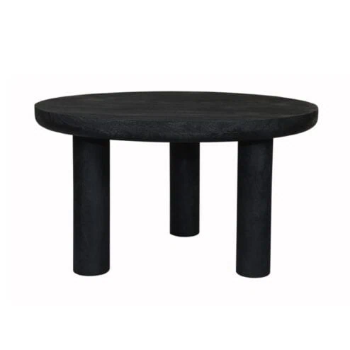 Eira Salontafel zwart Rond 80cm
