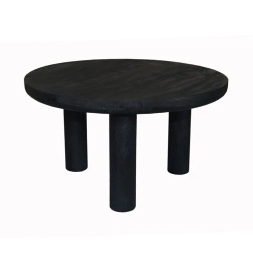 Eira Salontafel zwart Rond 80cm