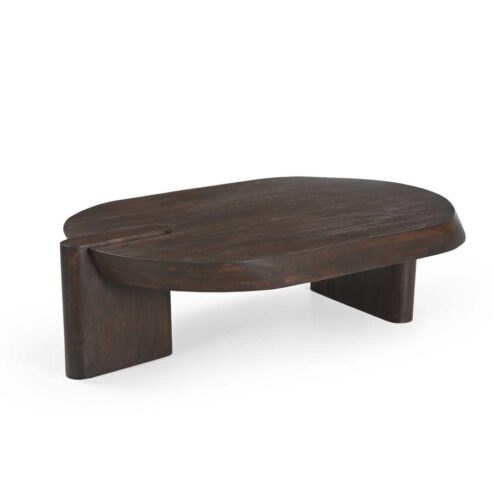 Enzo Salontafel bruin Mangohout 125 cm