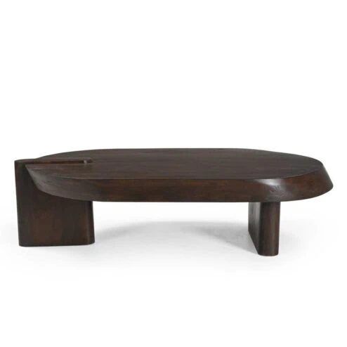 Enzo Salontafel bruin Mangohout 125 cm