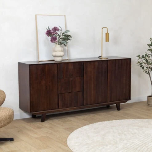 Albin Dressoir walnoot 180cm