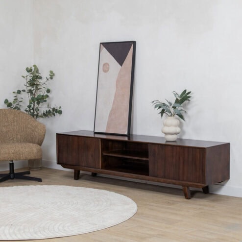 Albin Tv meubel walnoot 200cm