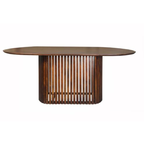 Linea Eettafel bruin Deens Ovaal 200cm