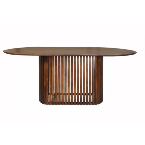 Linea Eettafel bruin Deens Ovaal 200cm