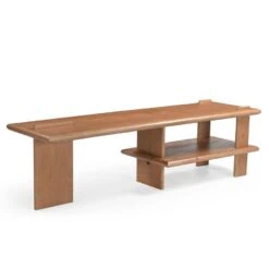 Liora Tv meubel naturel Mangohout 160 cm