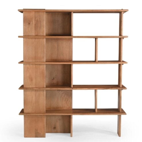 Liora Wandkast naturel Mangohout 150 cm