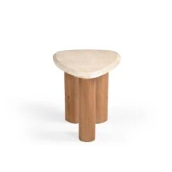 Lunea Salontafel Creme Marmer 60 cm