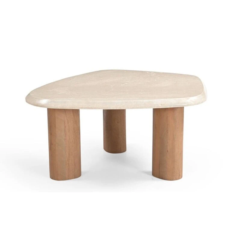 Lunea Salontafel Creme Marmer 84 cm