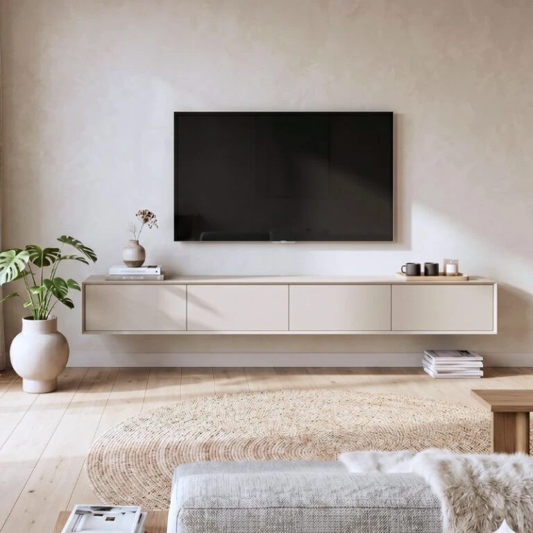 Milo Zwevend Tv meubel zand