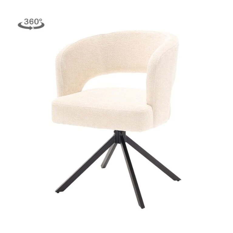 Mura Eetkamerstoel stof Pearl