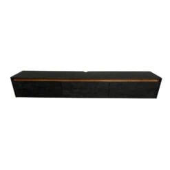 Nils Zwevend Tv meubel zwart 200cm