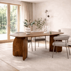 Orla Eettafel Walnoot Deens Ovaal 200cm