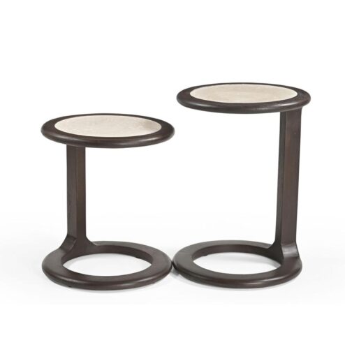 Ronnie Bijzettafel Set van 2 Marmer