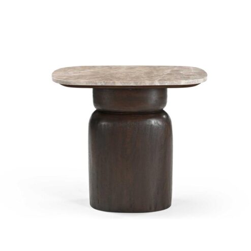 Santo Bijzettafel Marmer 56 cm