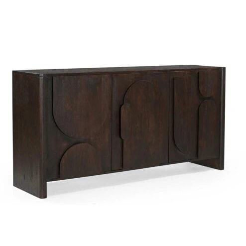 Sona Dressoir bruin Mangohout 160 cm