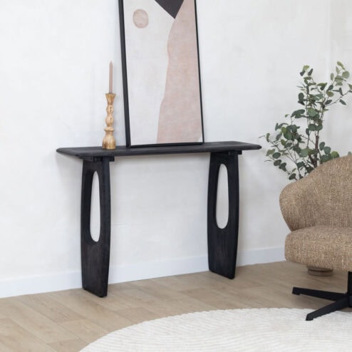 Elin Sidetable zwart 120cm