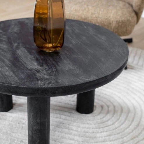 Alternative view of Eira Salontafel zwart Rond 80cm