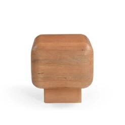 Teun Bijzettafel Mangohout 45 cm