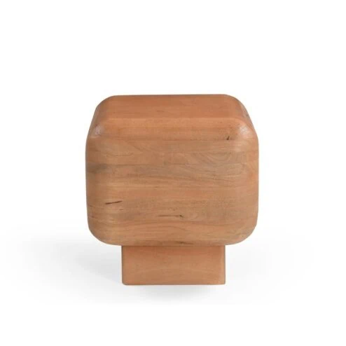 Teun Bijzettafel Mangohout 45 cm