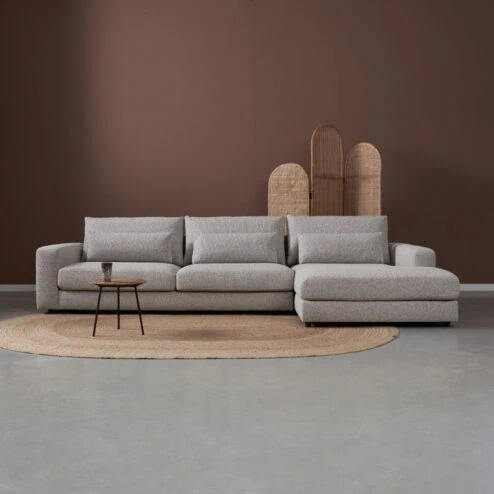 Bank Como met chaise longue rechts – Grijs Puente 09 general