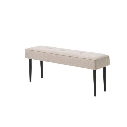 Bankje Jackie stof Zand 140cm