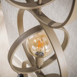 Bellamy 4-lichts Vloerlamp Beige