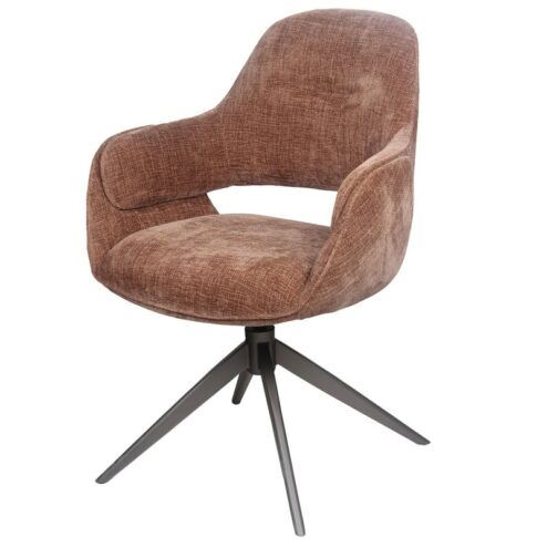 Estelle Eetkamerstoel Mokka