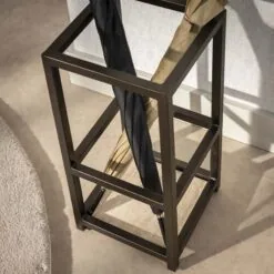 Fenna Paraplubak vierkant Brons metaal