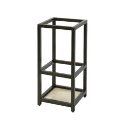 Fenna-Paraplubak-vierkant-Brons-metaal-8