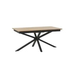 Gerard uitschuifbare eettafel naturel 160-200cm