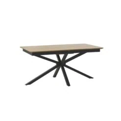 Gerard uitschuifbare eettafel naturel 160-200cm