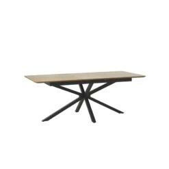 Gerard uitschuifbare eettafel naturel 160-200cm