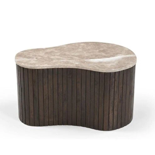 Jenny Salontafel organisch Marmer 70cm