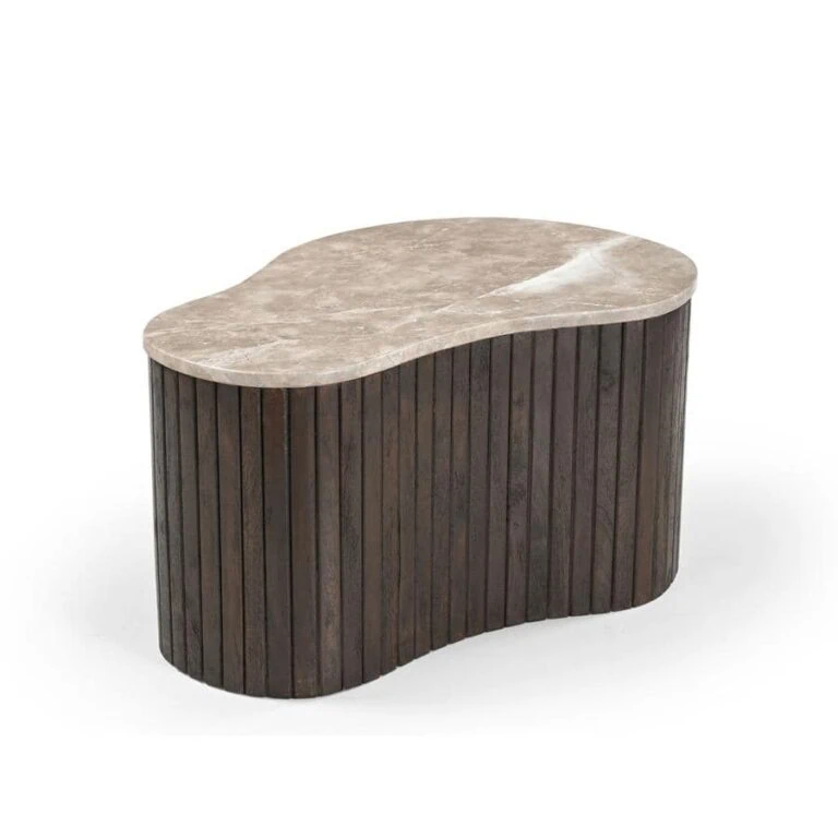 Jenny Salontafel organisch Marmer 70cm