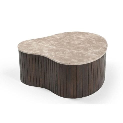 Jenny Salontafel organisch Marmer 84cm
