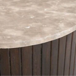 Jenny Salontafel organisch Marmer 84cm