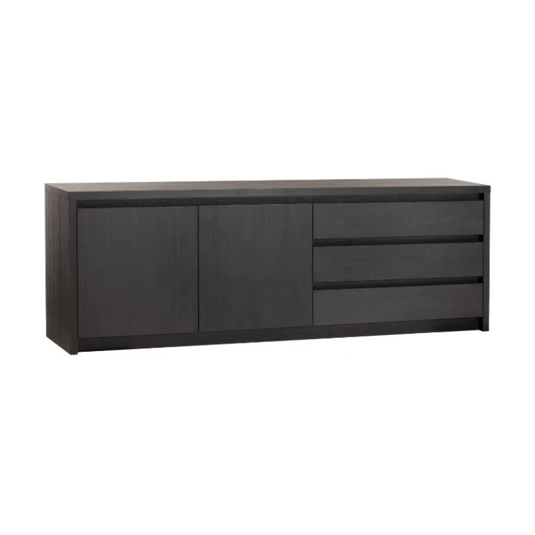 Kiara Dressoir Groot Zwart 242cm