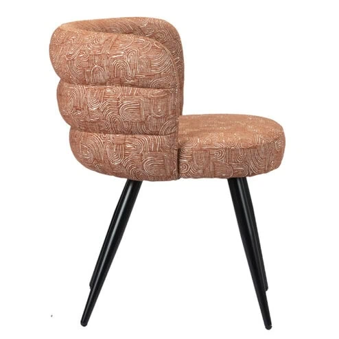 Lara Eetkamerstoel Safiya Terracotta