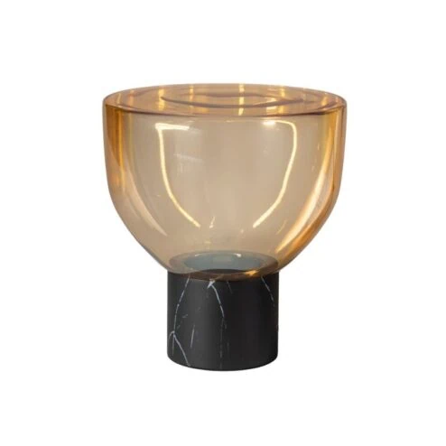 Mallory 1-lichts Tafellamp Goud medium