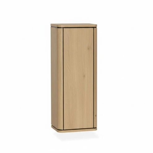 Nuvoro Zwevende Wandkast 1-deurs Blond Oak 45cm