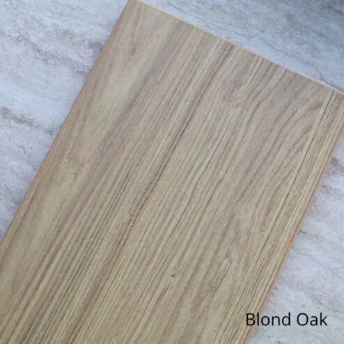 Nuvoro Zwevende Wandkast 4-vaks Blond Oak 45cm