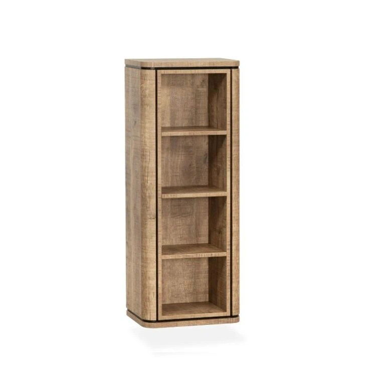 Nuvoro Zwevende Wandkast 4-vaks Mango 45cm