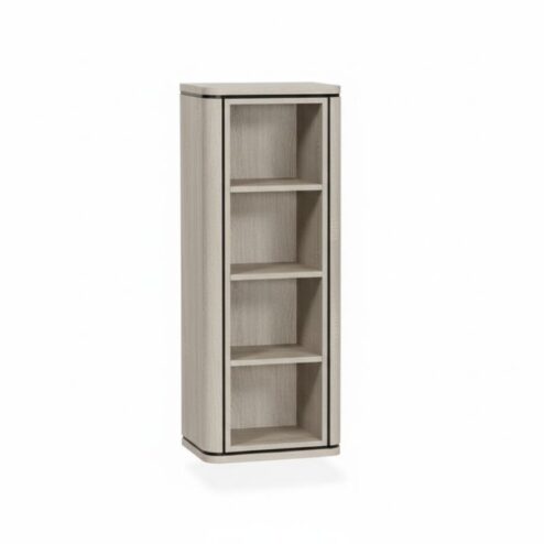 Nuvoro Zwevende Wandkast 4-vaks Misty Oak 45cm