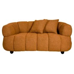 Renske 2-zits Bank terracotta 160cm